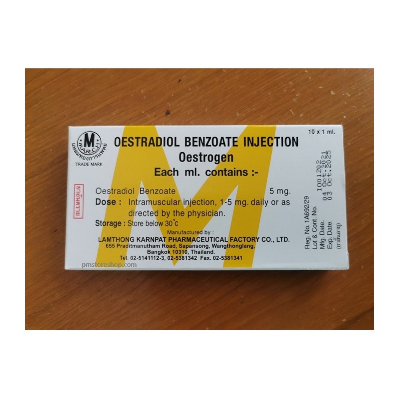 Oestradiol Benzoate 3 boxes