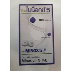 2 boxes Pip Minox 5 mg